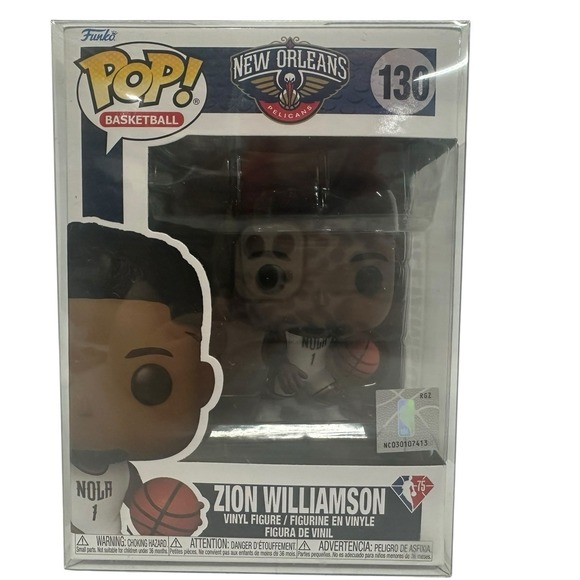 Funko Other - Funko Pop Basketball 130 Zion Williamson New Orleans Pelicans NBA‎ Vinyl Figure